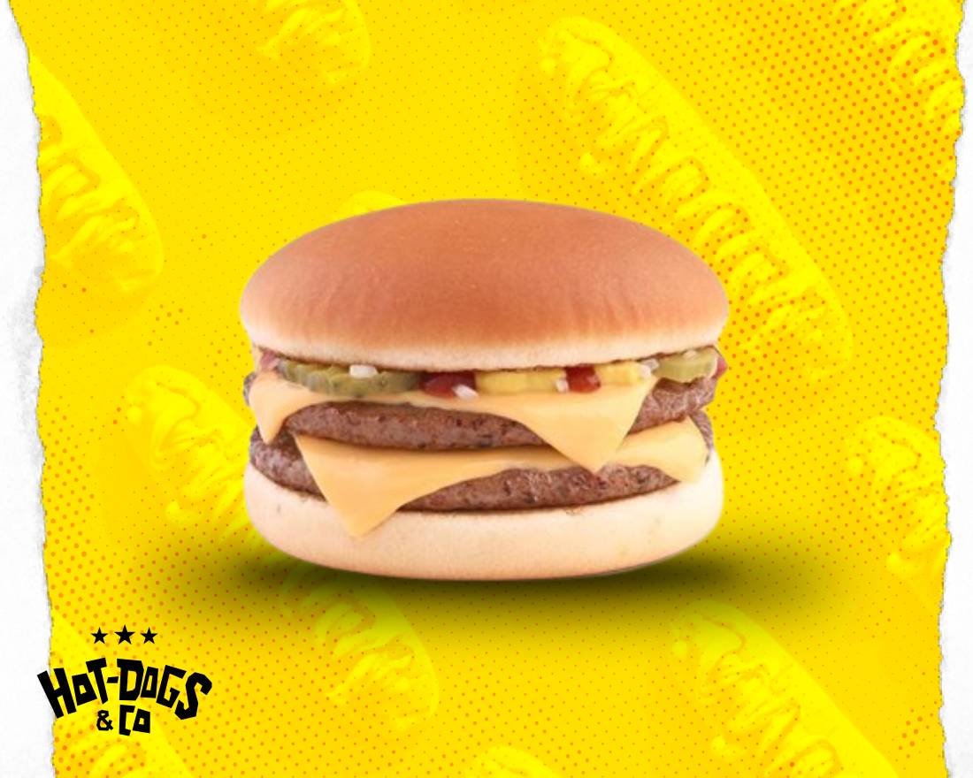DOUBLE CHEESE BURGER