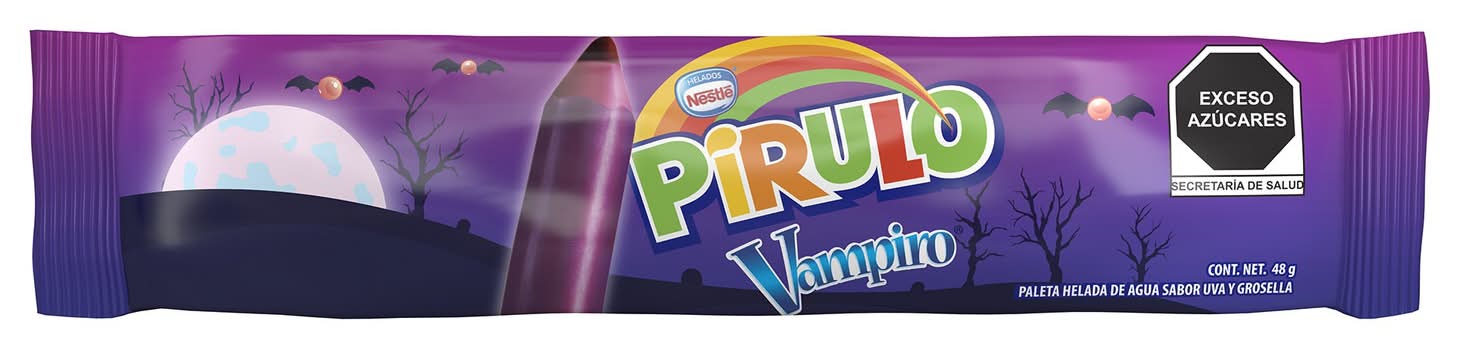 Nestlé · Pirulo vampiro paleta helada, uva-grosella (48 g)