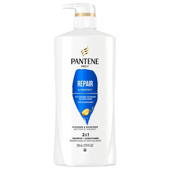 Pantene Repair & Protect 2 in 1 Shampoo + Conditioner
