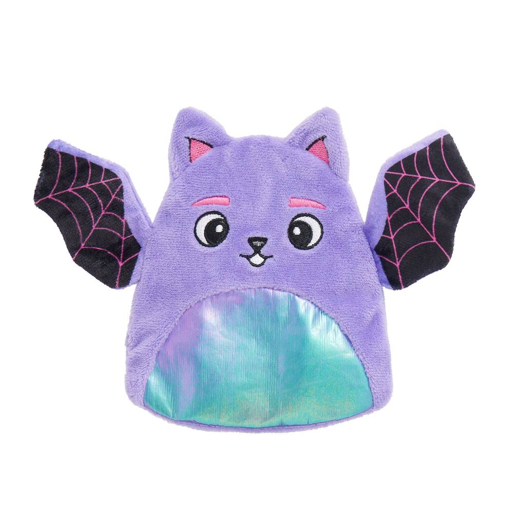 Thrills & Chills Flattie Bat Dog Toy (Color: Purple)