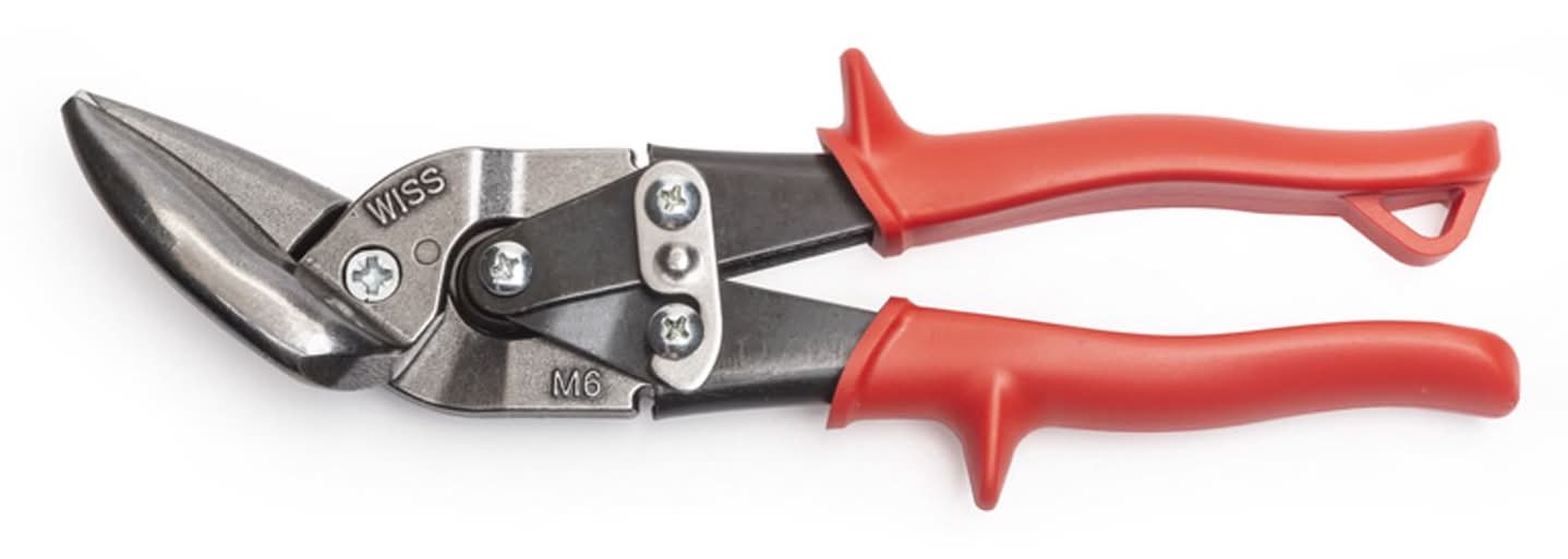 Crescent Wiss 9-1/4 In. Stainless Steel Left Offset Snips 18 Ga. 1 Pk