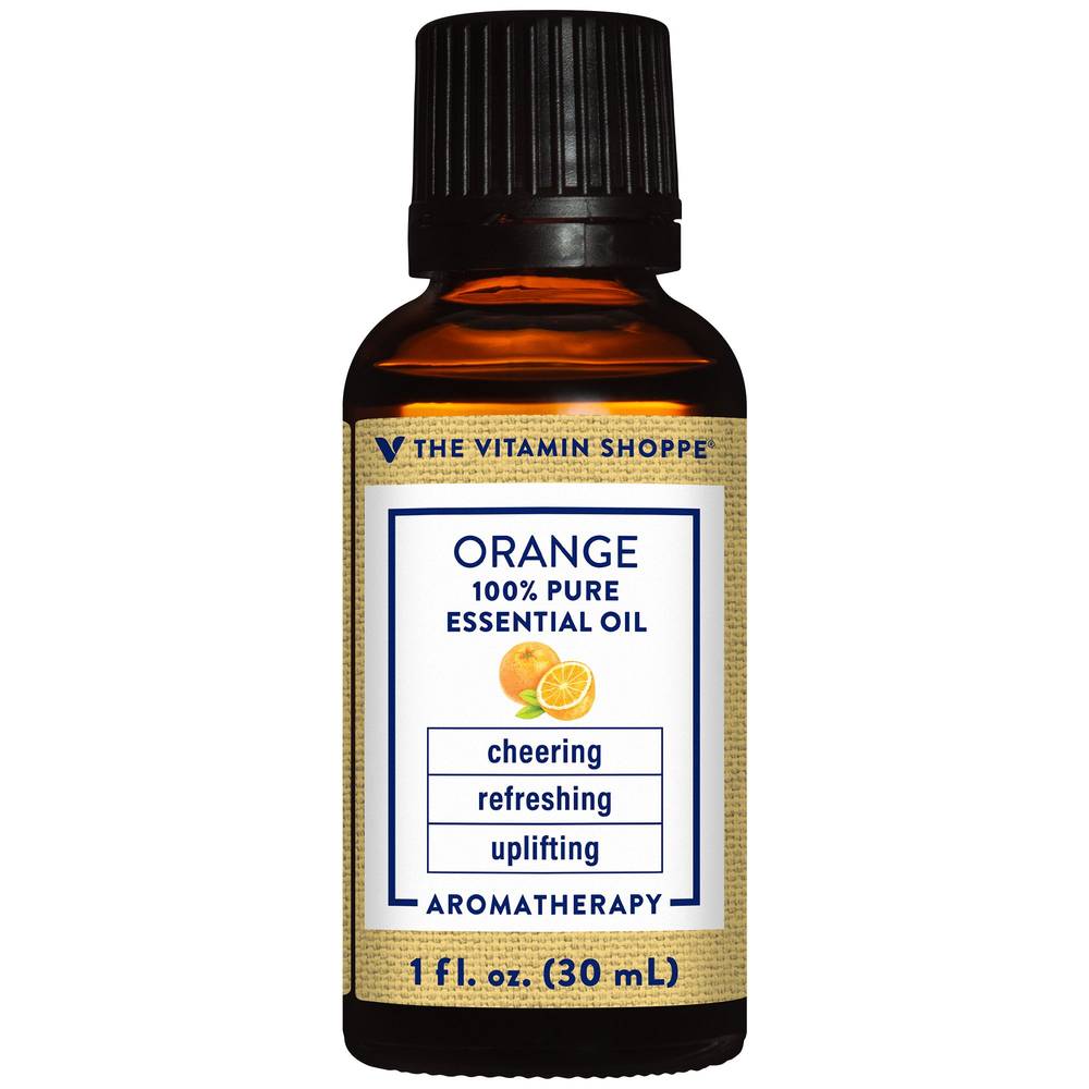 The Vitamin Shoppe Aromatherapy Essential Oil, Orange (1 fl oz)