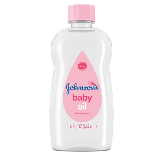 Johnson's Baby Oil, Pure Mineral Oil, Original 14 fl. oz