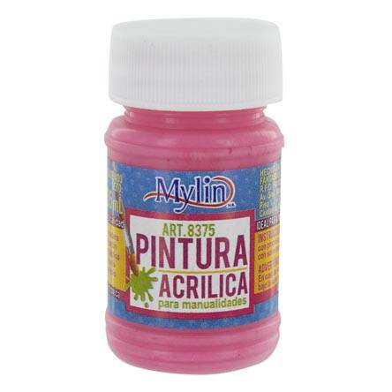 Mylin pintura acrílica (rosa bril 35)