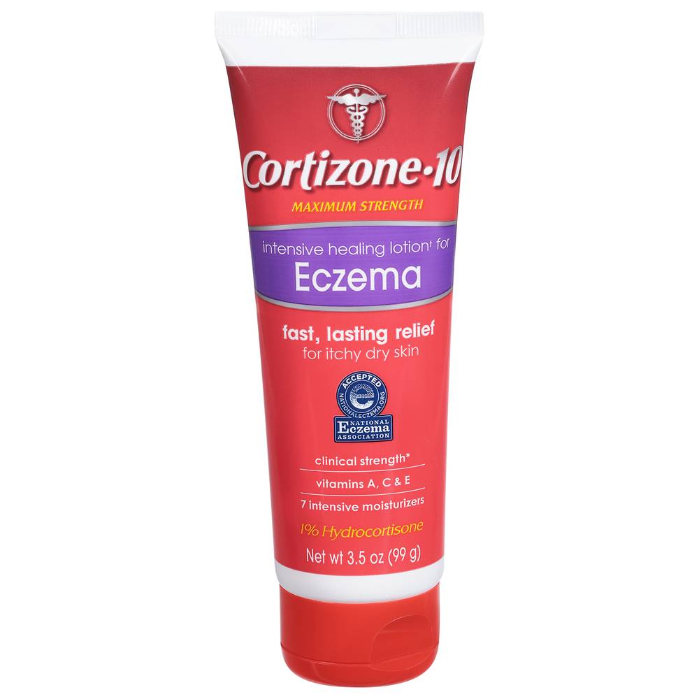 Cortizone-10 Maximum Strength Healing Lotion For Eczema (3.5 oz)