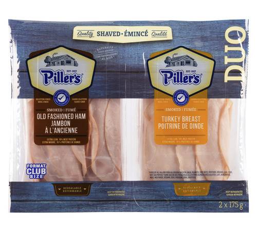 Piller's Old Fashioned Ham & Smoked Turkey Breast Duo (2 x 175 g)