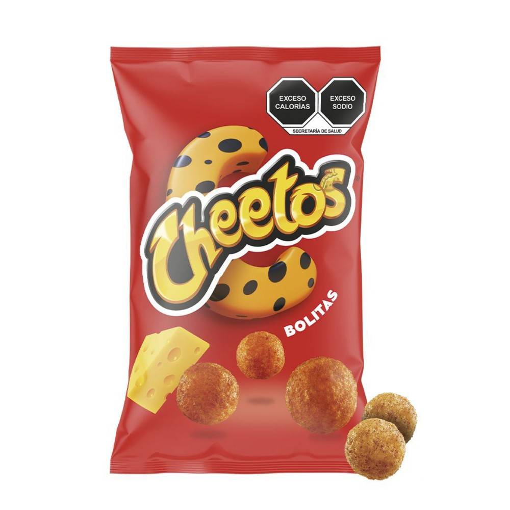 Cheetos · Botana bolitas sabor queso y chile (45 g)