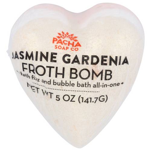 Pacha Soap Co Jasmine Gardenia Froth Bath Bomb