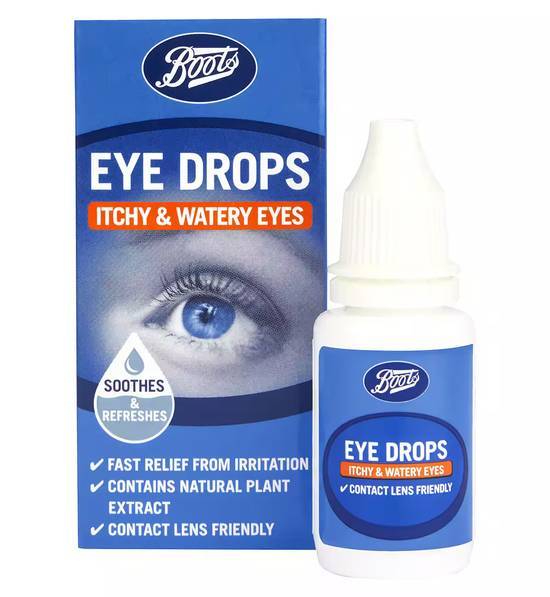 Boots Eye Drops For Itchy and Watery Eyes