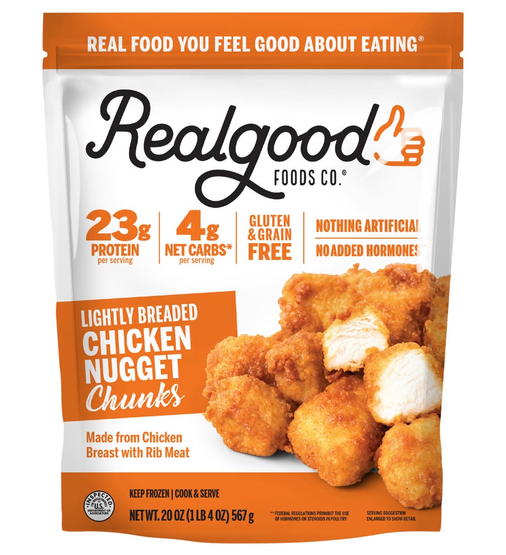 Realgood Lightly Breaded Chicken Nuggets (20 oz)