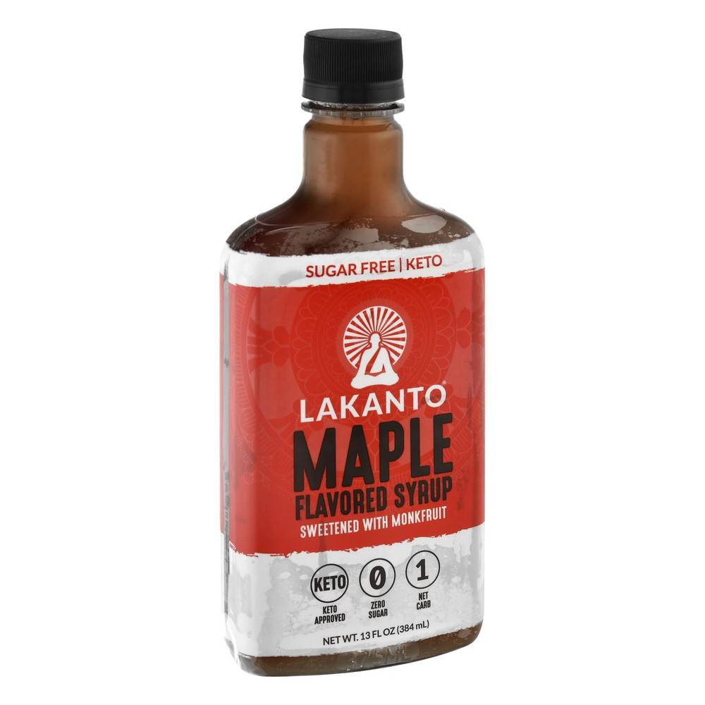 Lakanto Maple Flavored Syrup With Monk Fruit (13.6 oz)