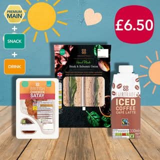 £6.50: Premium Lunch Meal Deal