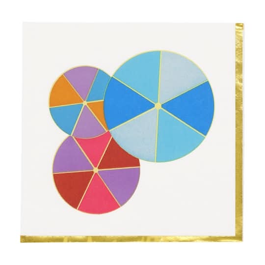 Jonathan Adler X Michaels Circles Print Cocktail Napkins, 20Ct.