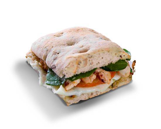 Focaccia de pollo