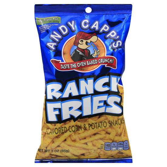 Andy Capp's Ranch Fries Corn & Potato Snacks (3oz bag)
