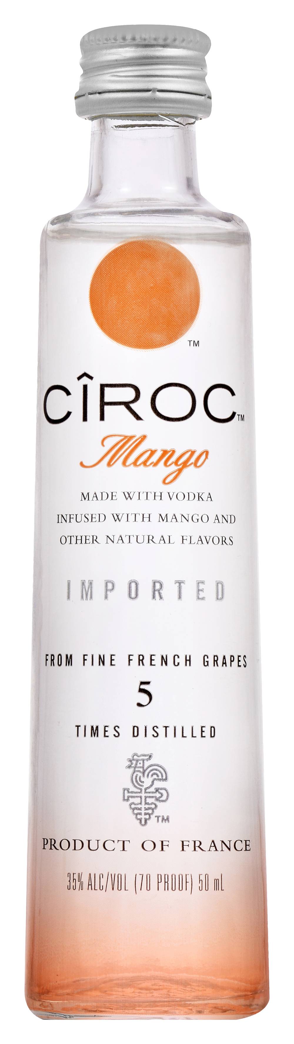 Cîroc Vodka, Mango (50 ml)