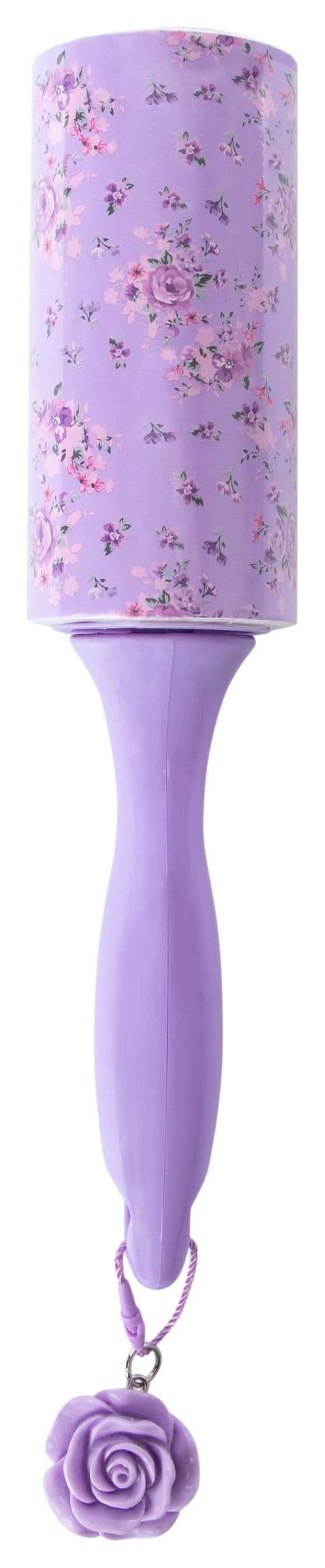 Love & Roses Collection Lint Roller Purple Flower