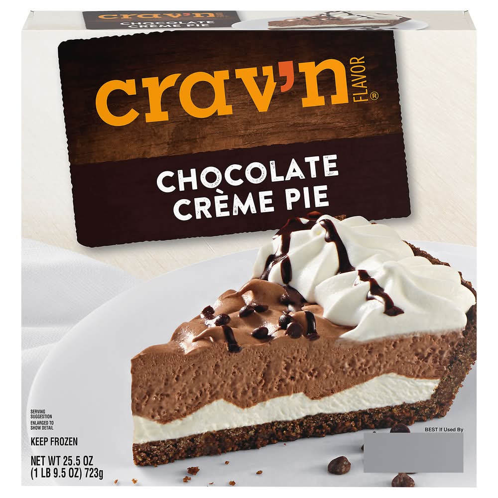 Crav'n Flavor Chocolate Creme Pie (25.5 oz)