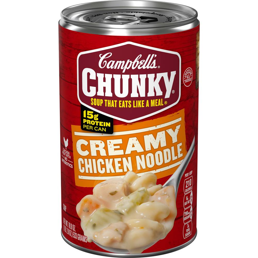 Campbell's Creamy Chicken Noodle Chunky Soup