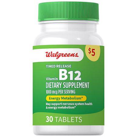 Walgreens Vitamin B12 Tablets - 30.0 EA