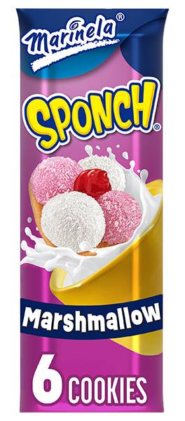 Marinela Coconut and Strawberry Marshmallow Cookies 3.17oz