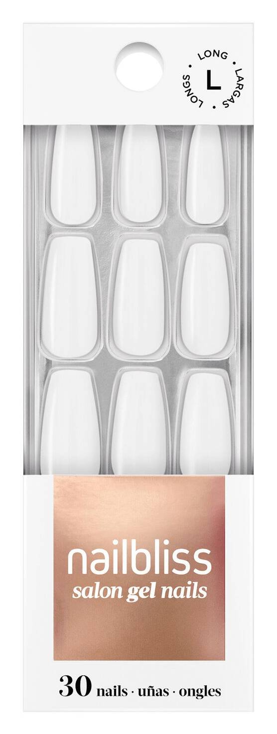 Dashing Diva Nail Bliss Flight Crew Gel Nail Kit, L (30 ct)