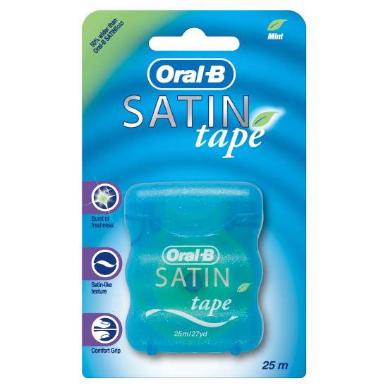 Oral-B Satin Tape Dental Floss Mint