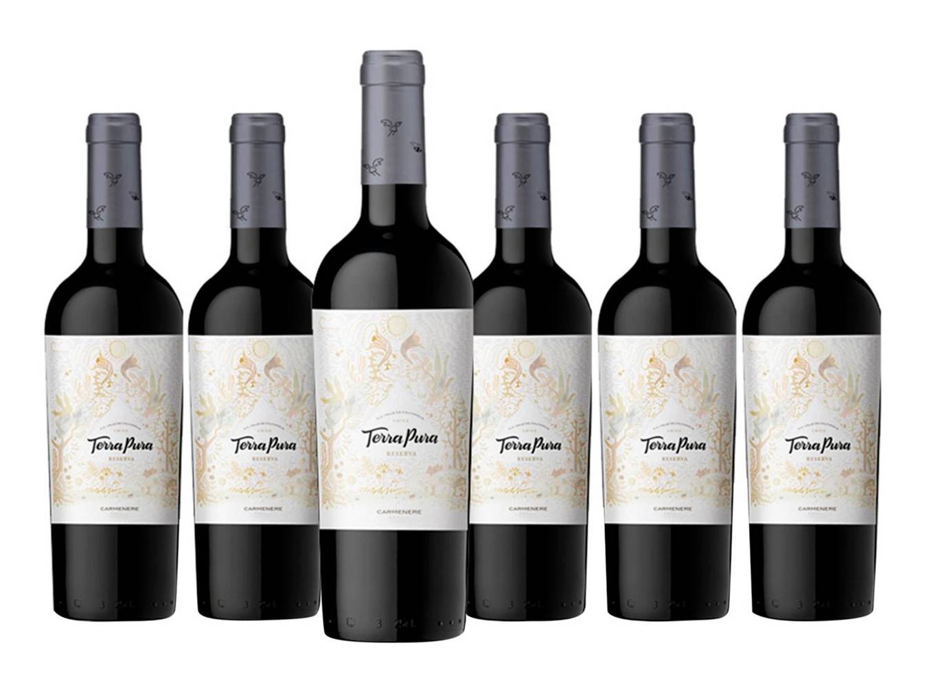 Terrapura vino carmenere (6 pack, 750 ml)