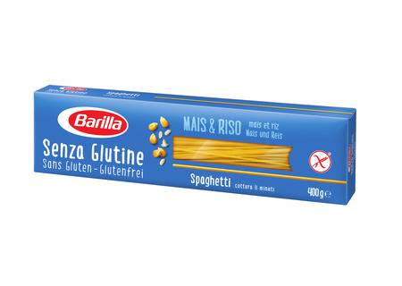 Pâtes  spaghetti Sans Gluten BARILLA - la boîte de 400g