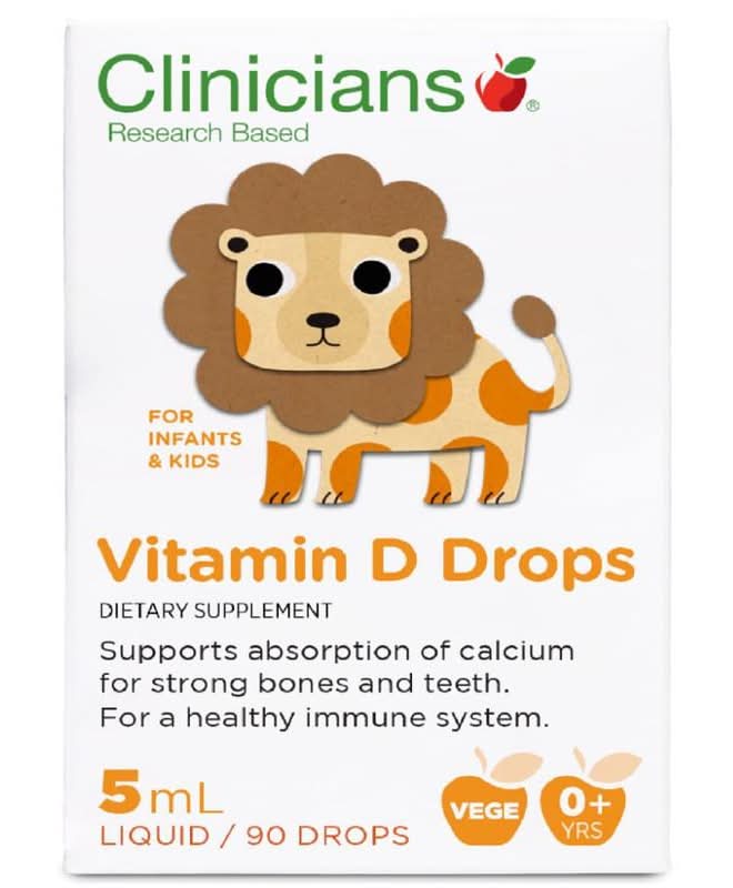 Clinicians Vitamin D Drops 5ml