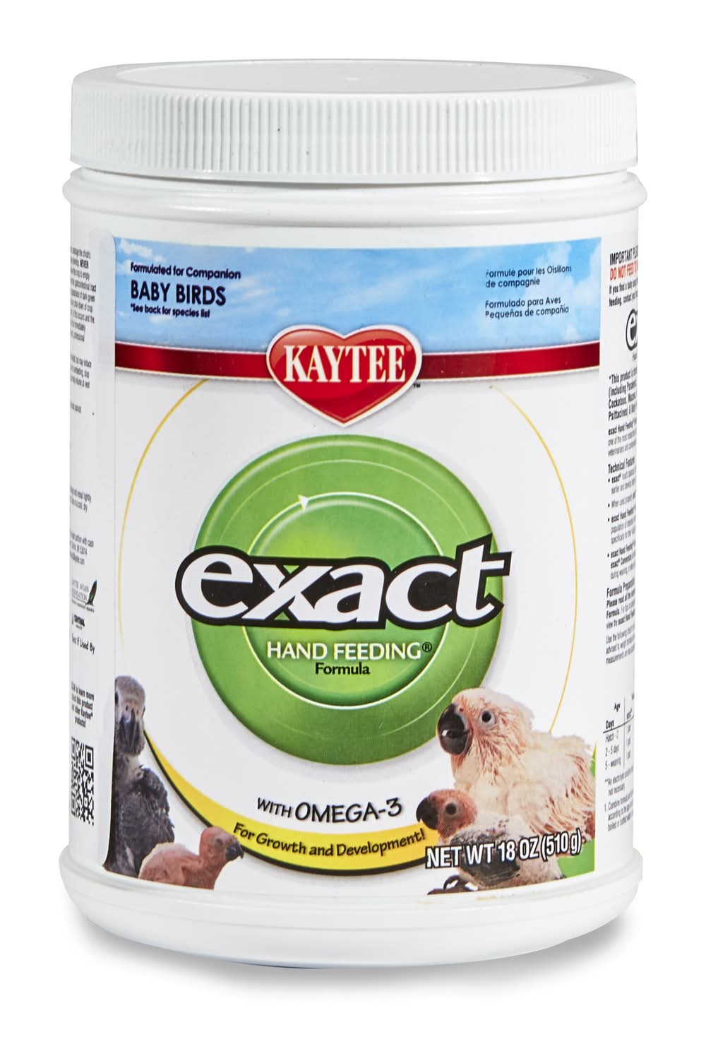 Kaytee Baby Birds Formula With Dha & Omega-3 (18 oz)