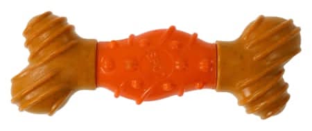 Spot® Bam-Bones Dental™ Chew Toy For Dogs 7in Orange Multi