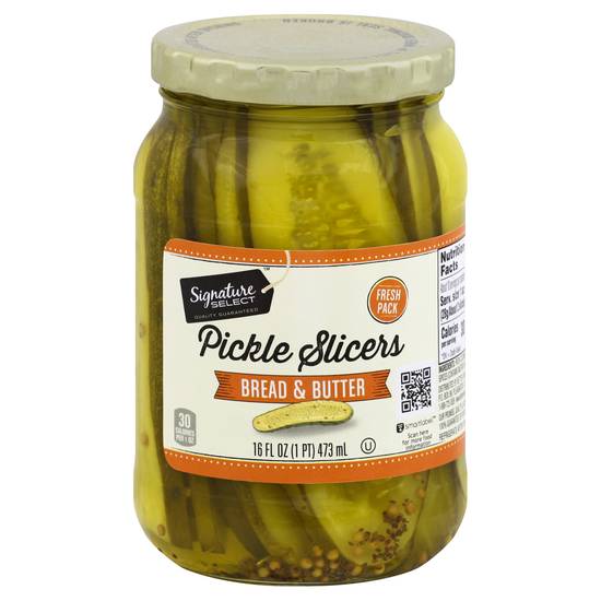 Signature Select Pickle Bread & Butter Slicers (16 oz)