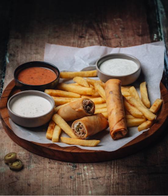 Spring Rolls Snack Box Beef