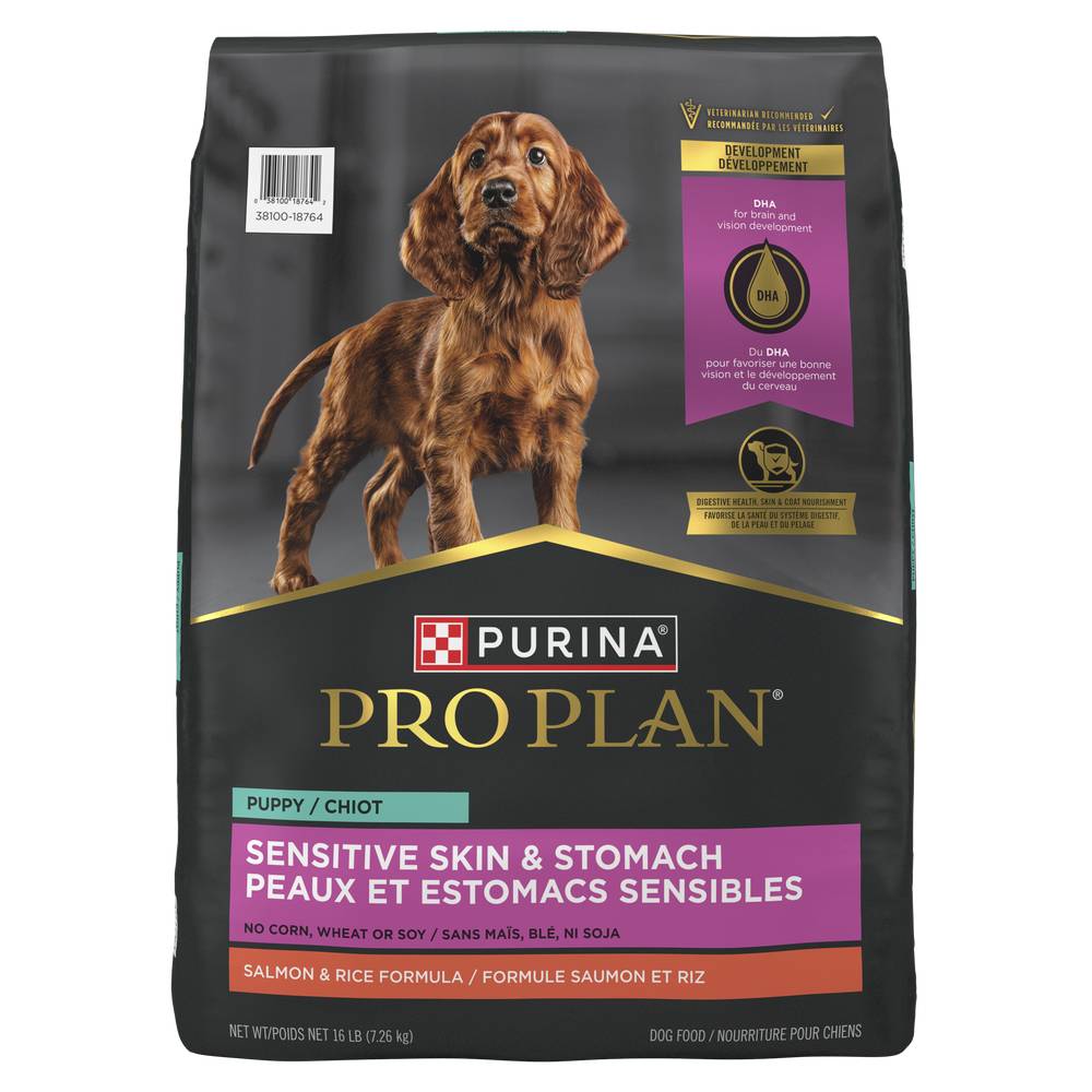 Pro Plan Puppy Dry Dog Food, Salmon-Rice (7.25 kg)