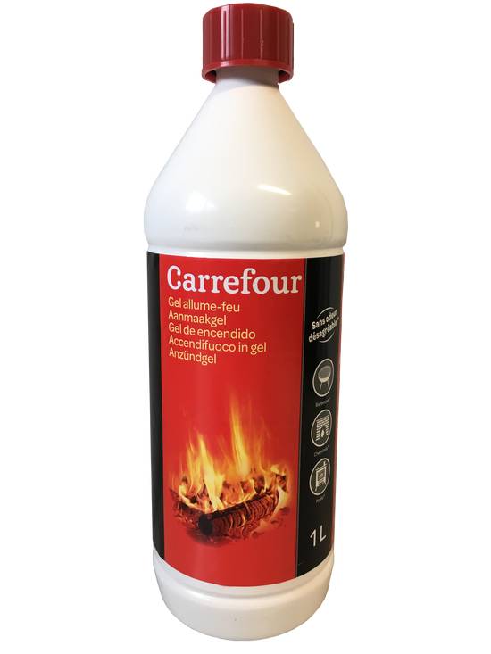 Carrefour - Gel allume feu ( 1 L)