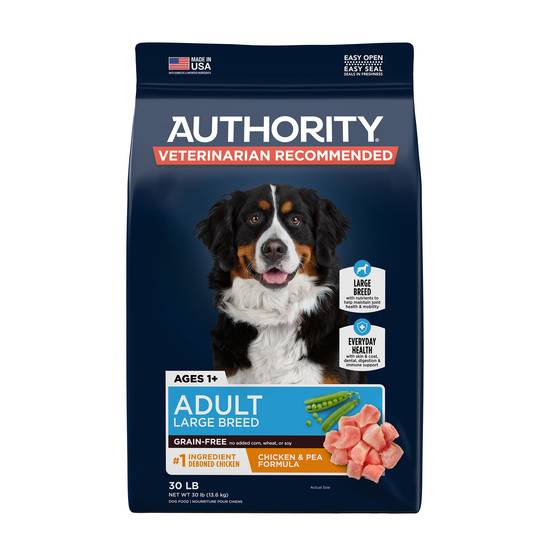 Authority Everyday Health Large Breed Adult Dry Dog Food chicken