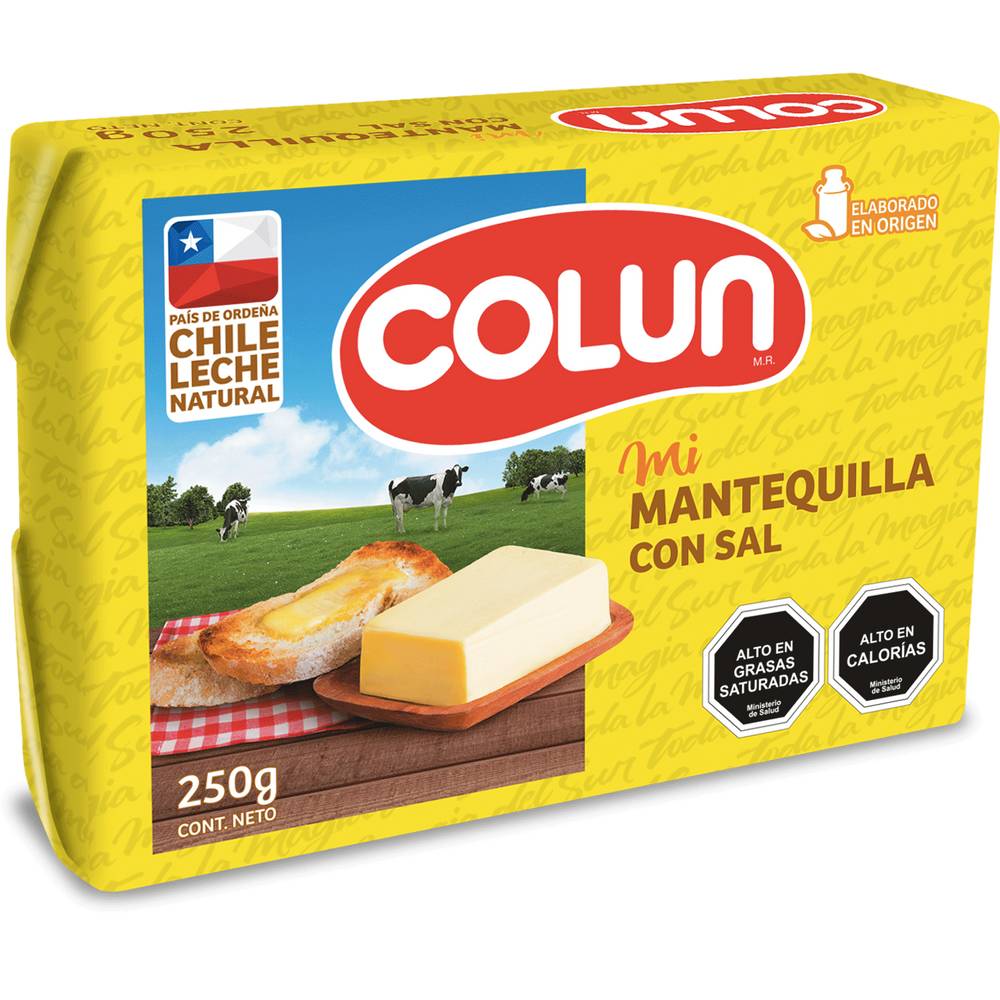 Colun mantequilla con sal (250 g)