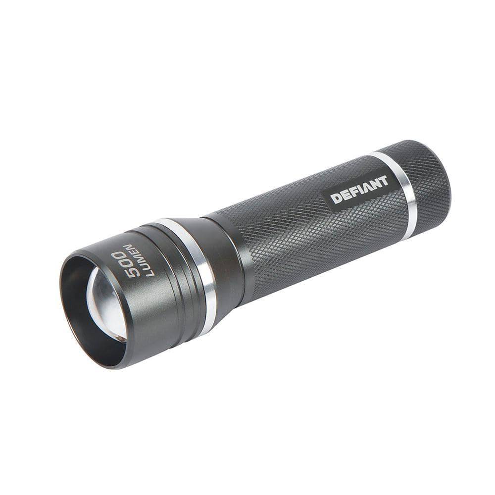 Defiant Led Slide-To-Focusing Aluminum Flashlight