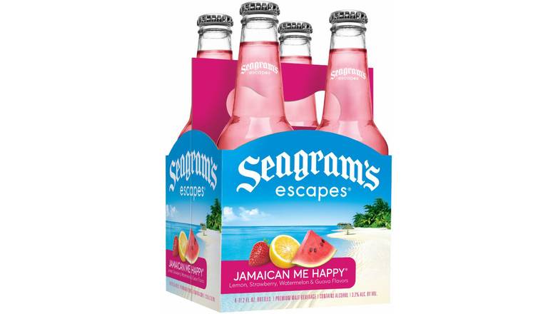 Seagrams Escapes Jamaican Me Happy - Pack Of 4