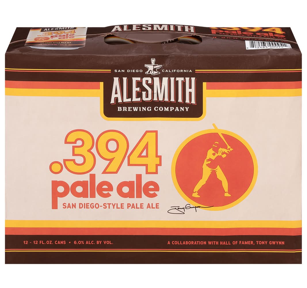 AleSmith Brewing Company 394 Pale Ale Beer (12 x 12 fl oz)