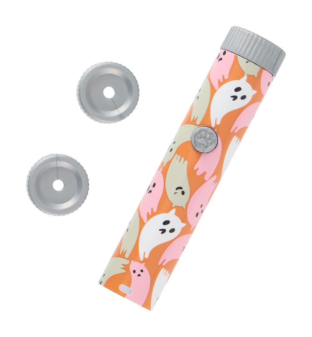 Thrills & Chills™ Halloween Ghost Print Laser Cat Toy (Color: Multi Color)