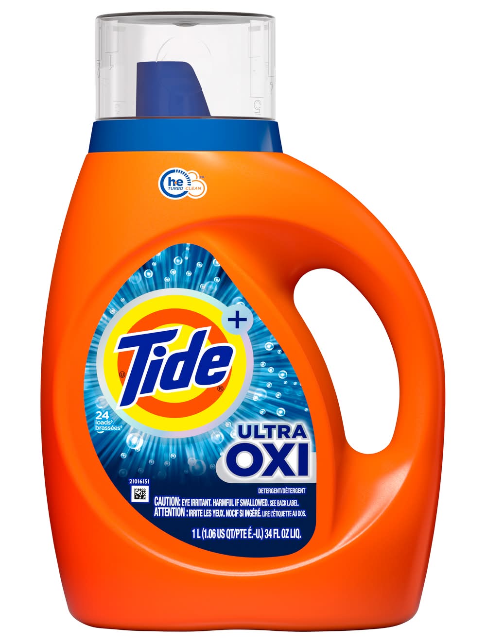 Tide Ultra Oxi Liquid Laundry Detergent (37 oz)