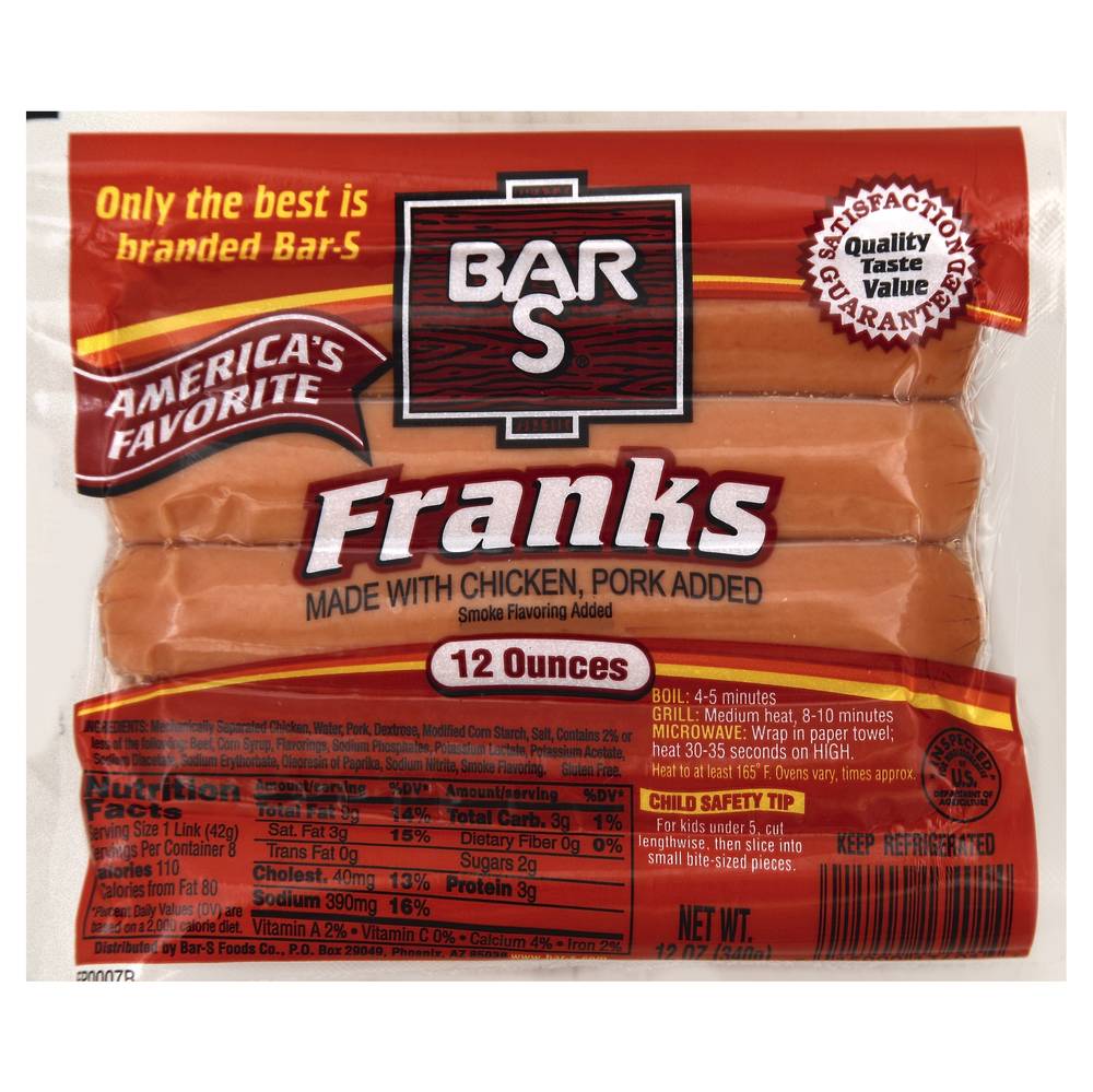 Bar-S Classic Franks