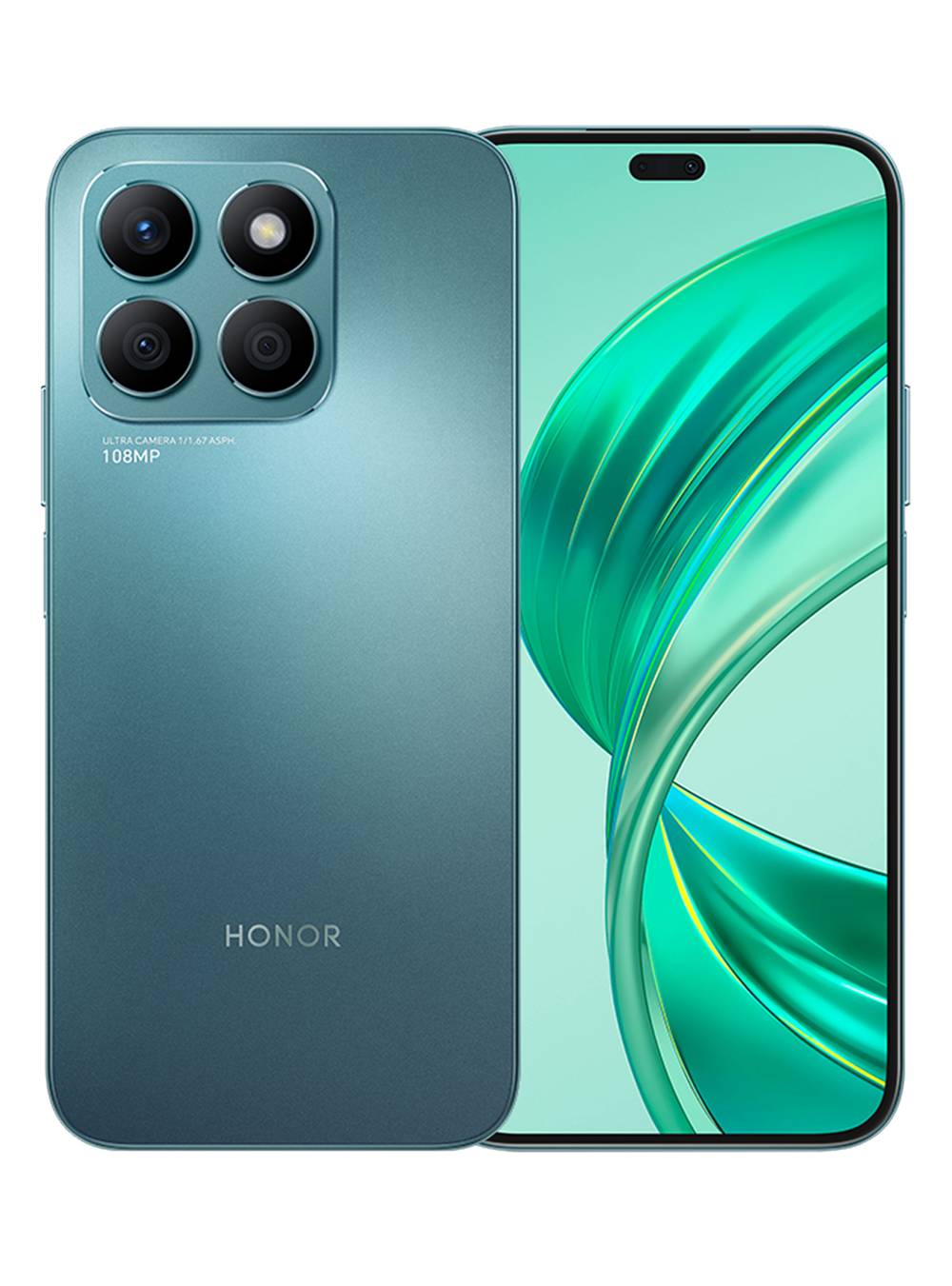 Honor smartphone x8b 8+256gb 6.7" 90hz cyen liberado (1 u)