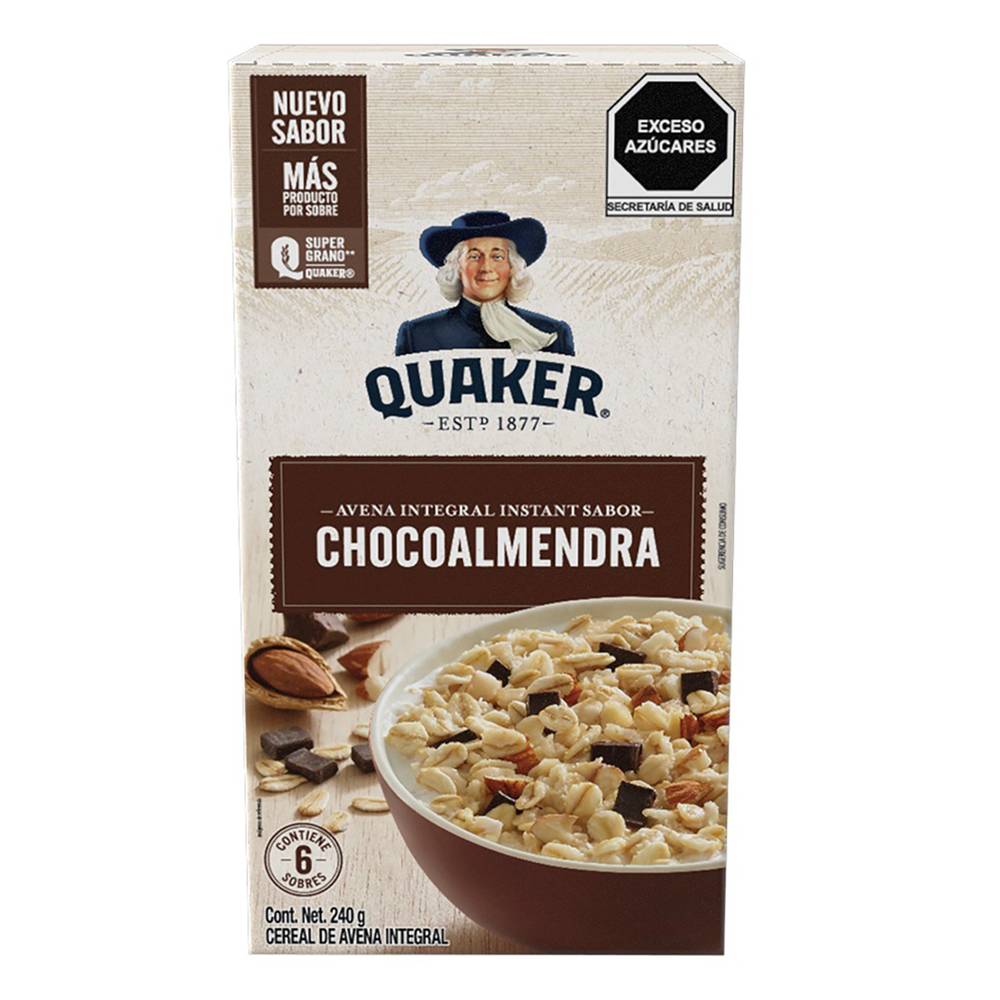 Avena Quaker Instant Chocoalmendra 240