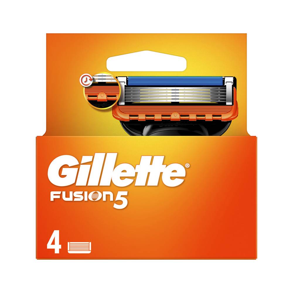 Cargador Fusion GILLETTE 4 uds