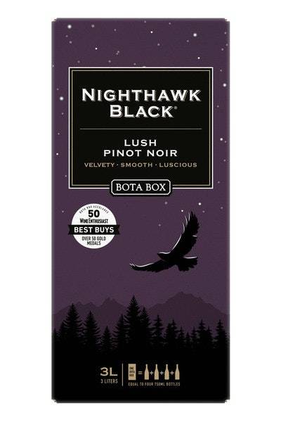 Bota Box Nighthawk Black Lush Pinot Noir Wine (3 L box)