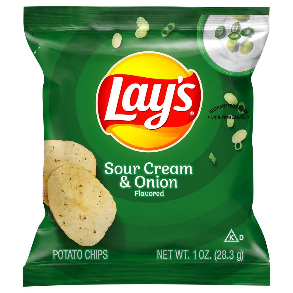 Lay's Potato Chips (sour cream-onion)