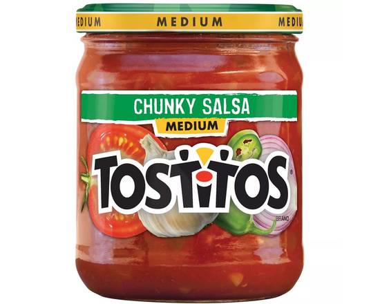 Order Tostitos Medium Hot Salsa 15oz food online from Chevron Extramile store, Everett on bringmethat.com